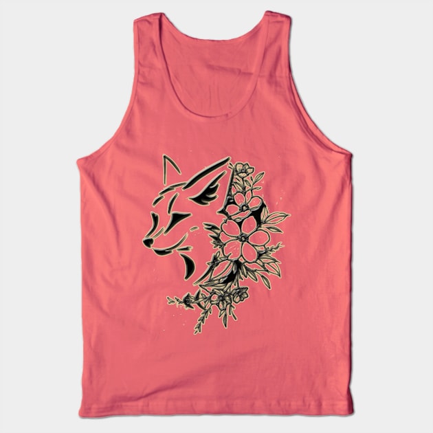 Fox Tank Top by Megoo Store